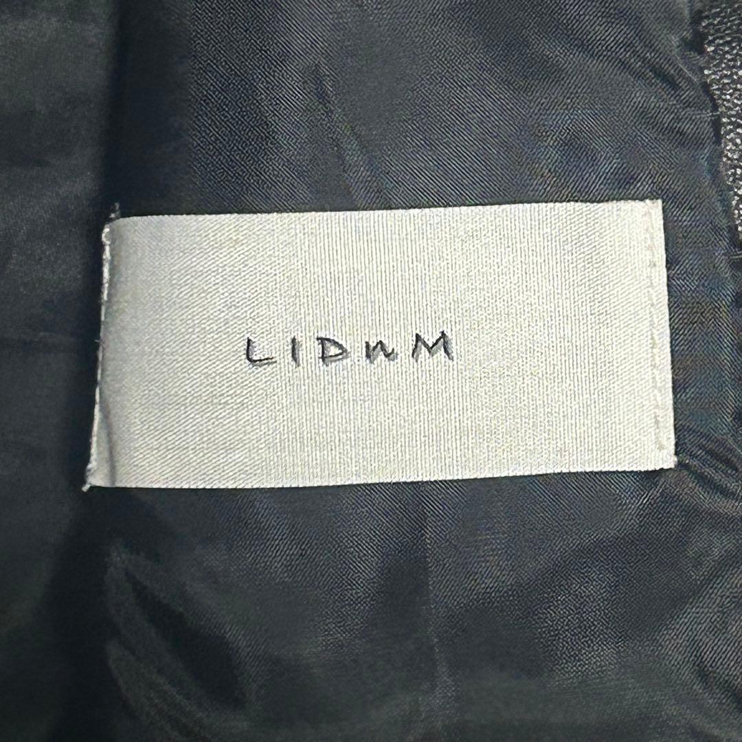 きーちゃん LIDNM レザーライダースジャケット　シングルライダース　シ