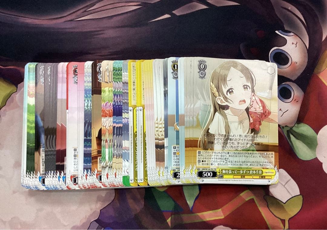 WS 学園アイドルマスター TDノーマル4コン付きRR以下4コン a版