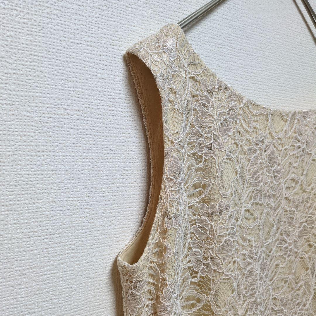 東京ソワール MARIKO KOHGAマリココウガ高級ラメ入りアンサンブル日本製