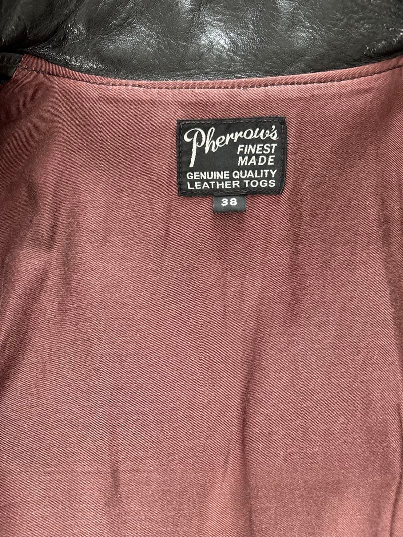 ボ*エ様 Pherrow's フェローズ SJ88 ホースハイド レザースポーツ