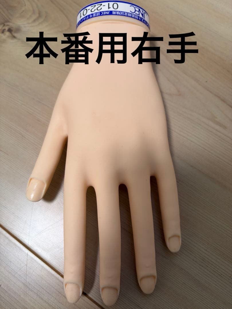 ネイル検定、ネイルアート練習用手モデルセット