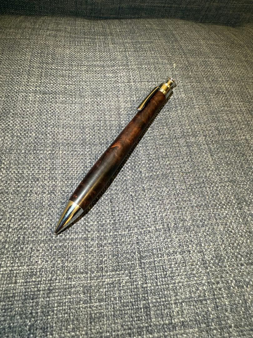 w*4様 工房楔 ペンシル楔 ローズウッドこぶ杢 シャープペンシル