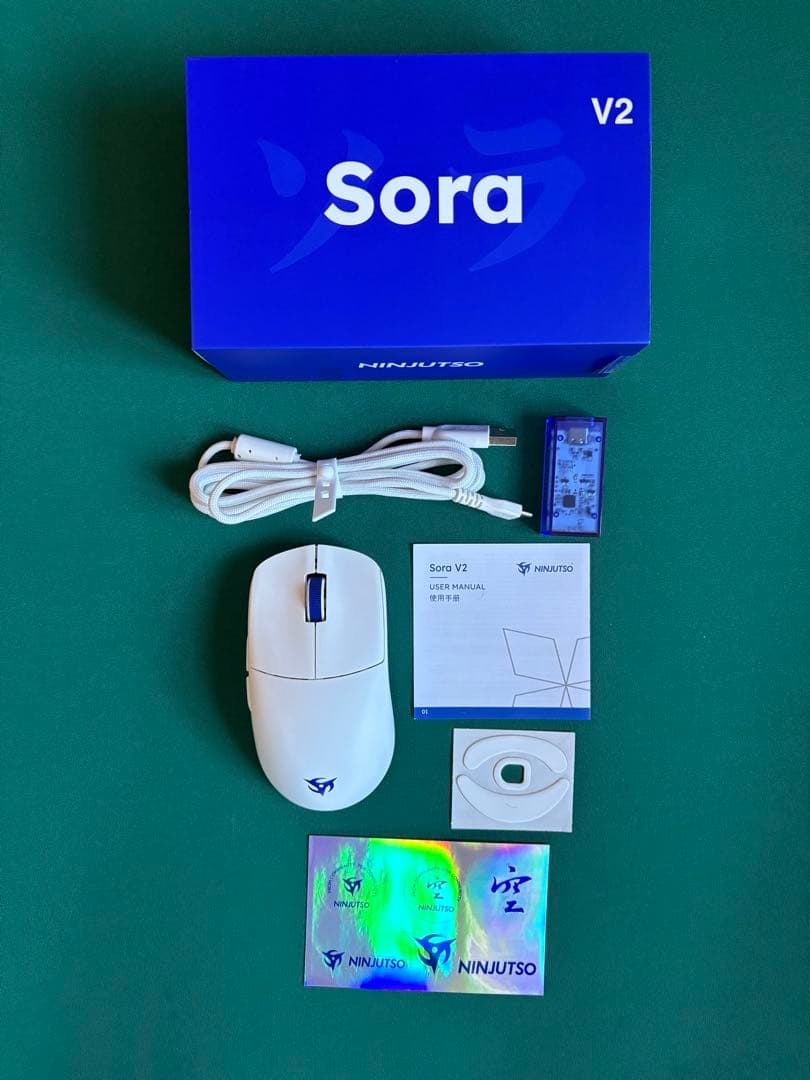 マウス・トラックボール Ninjutso Sora V2 + 8K Receiver