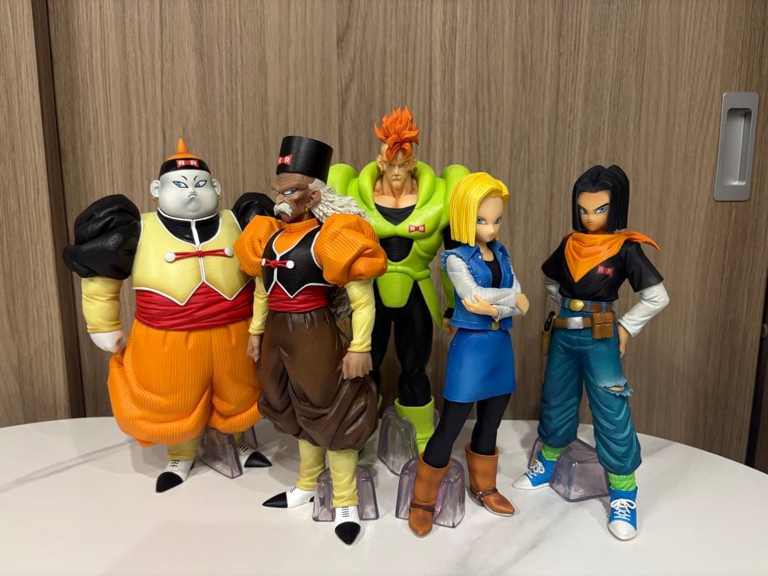 一番くじ 人造人間16号、17号、18号、19号、20号 5体セット 国内正規品