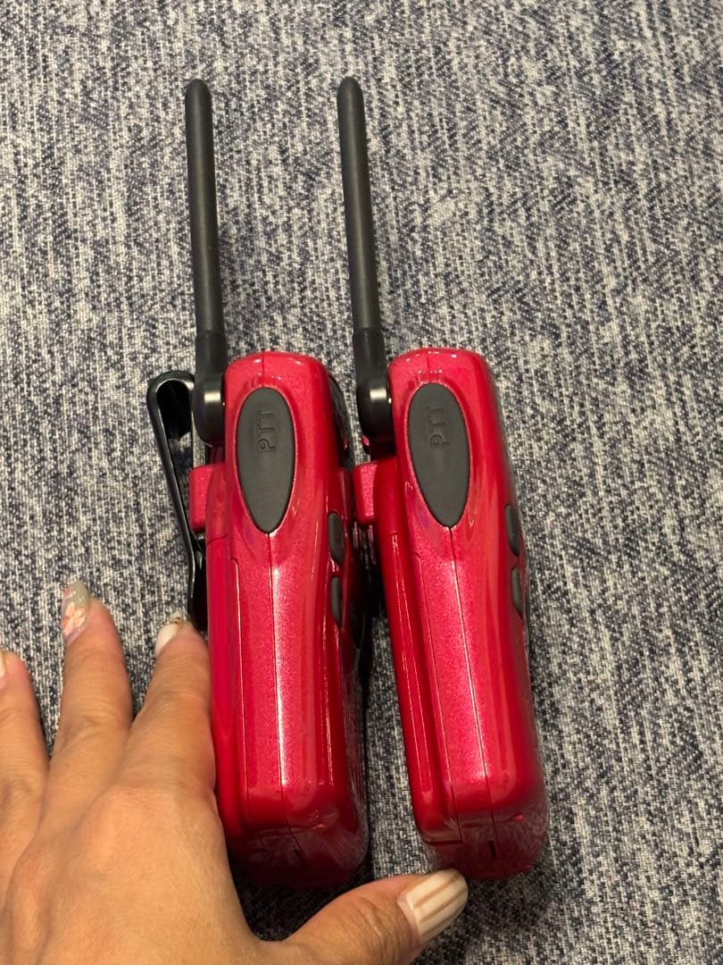 KENWOOD UBZ-LM20 トランシーバー 赤