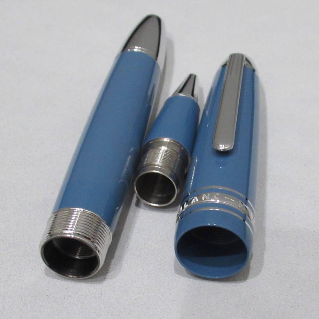 モンブラン ローラーボール 162 グレイシャー ブルーグレー 129394