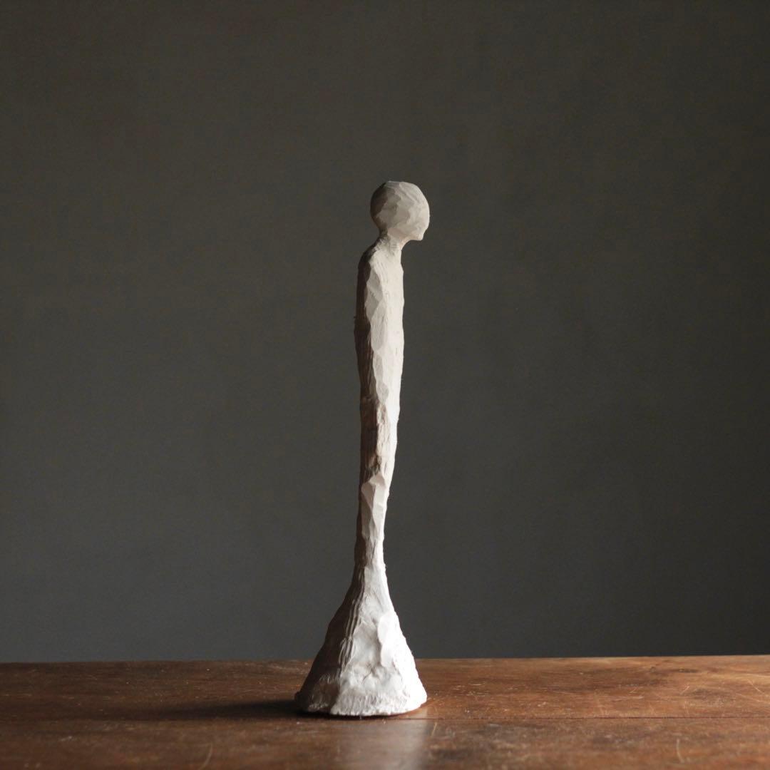 石塑粘土 立体作品 人物像 「故国」 F 現代美術 オブジェ sculpture