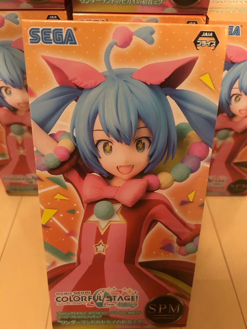 プロセカ プライズ フィギュア spm ワンダーランドのセカイの初音ミク 6個