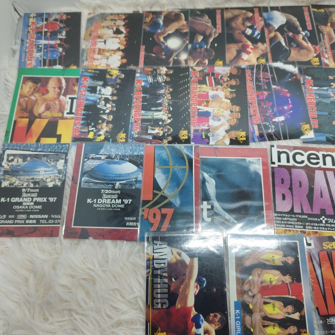 【当時物】K-1 格闘技 カード 117枚 まとめ売り