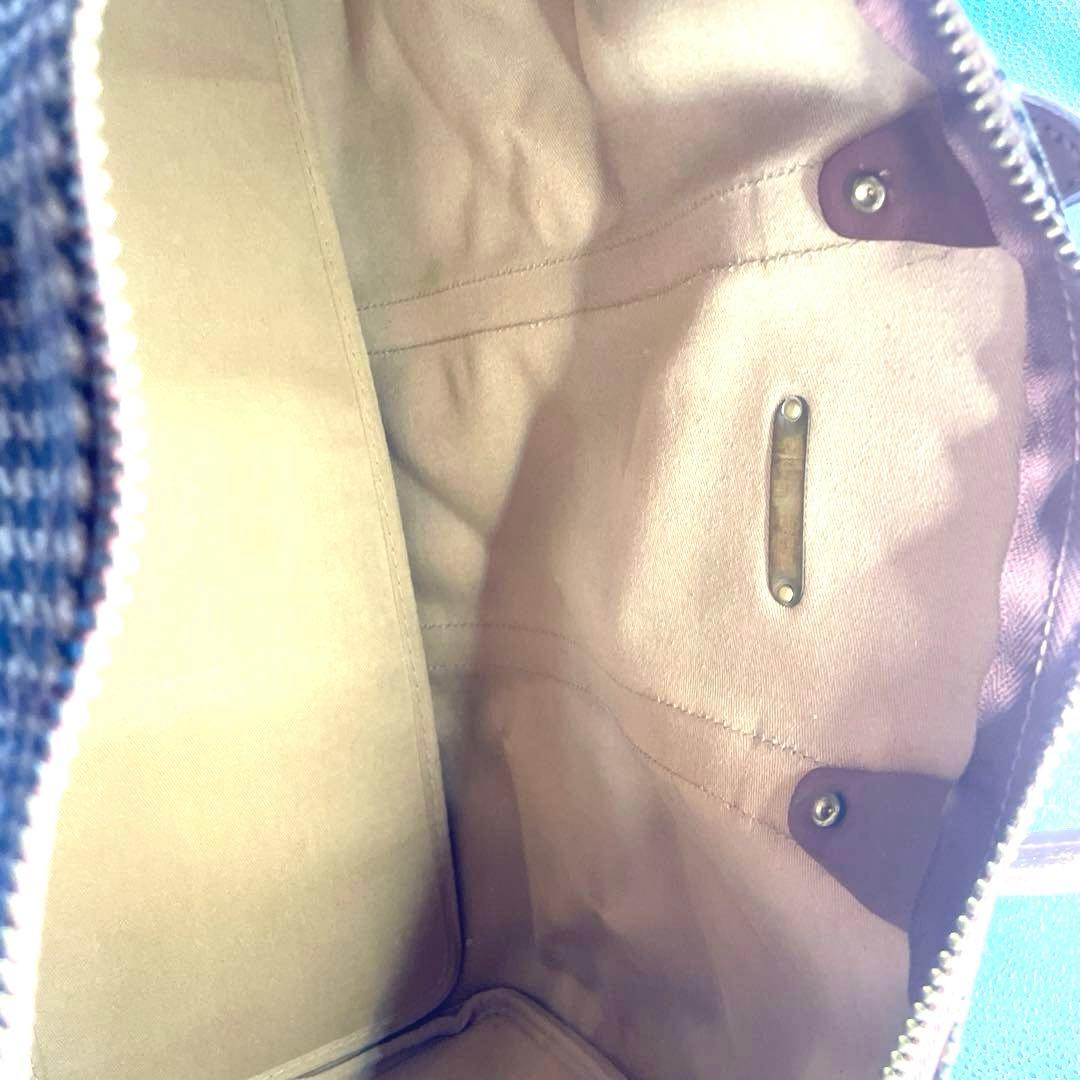 RalphLauren ポロラルフローレン ボストンバッグ　　千鳥柄