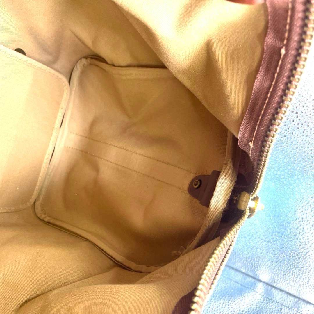 RalphLauren ポロラルフローレン ボストンバッグ　　千鳥柄