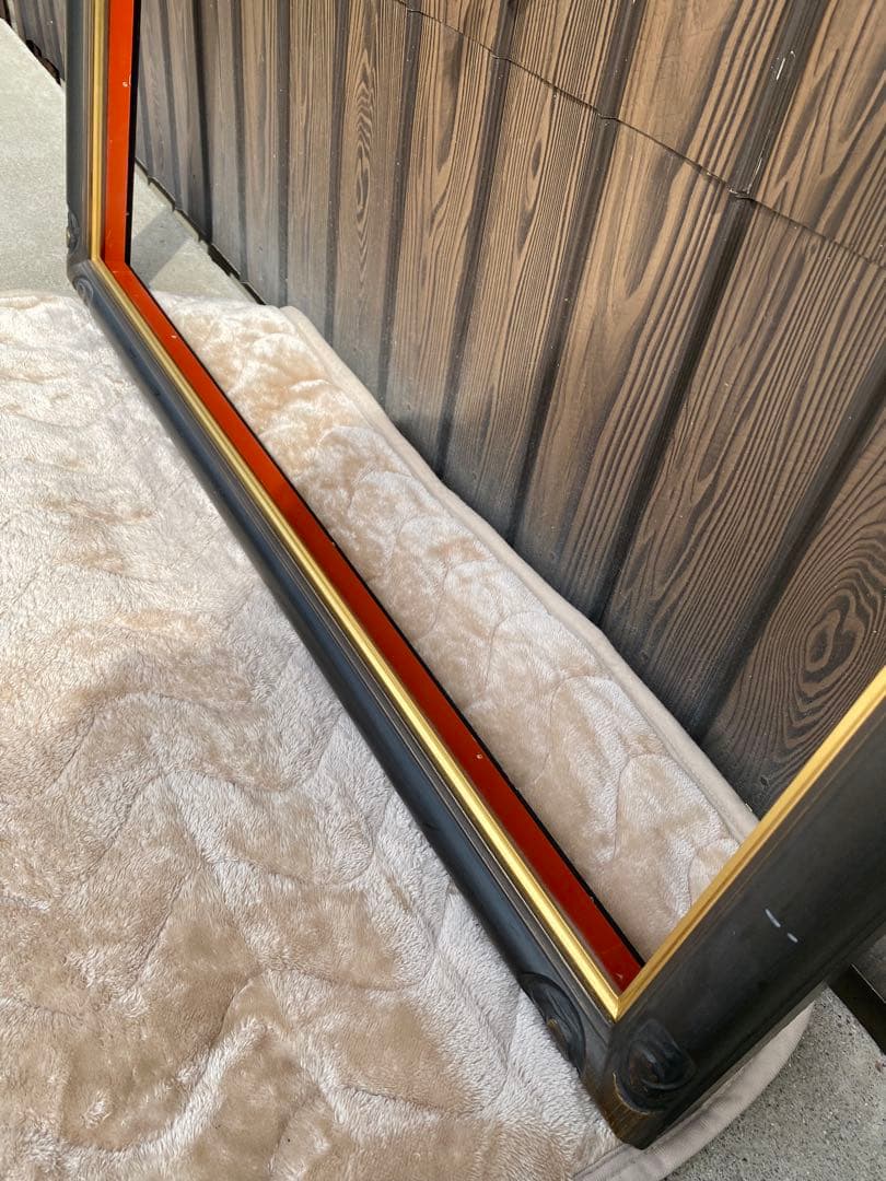 特大　油絵　額縁　木枠　油彩　フレーム