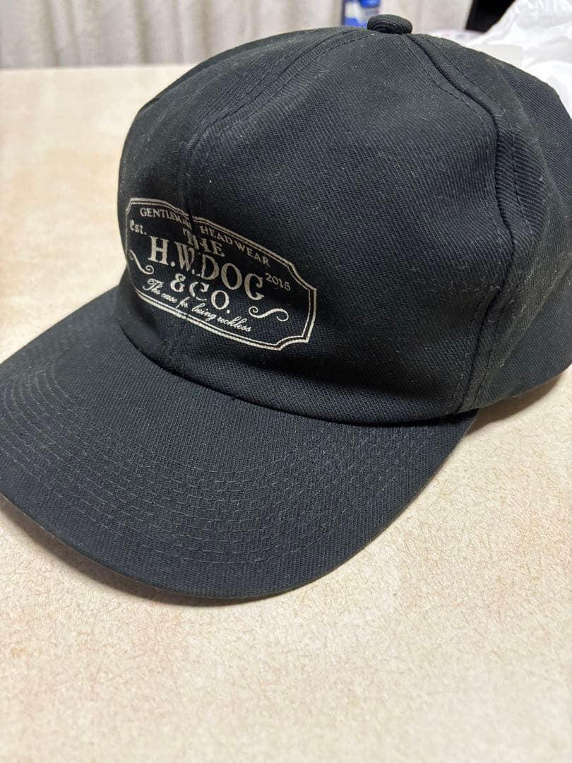 H.W.DOG & CO. ブラックキャップ