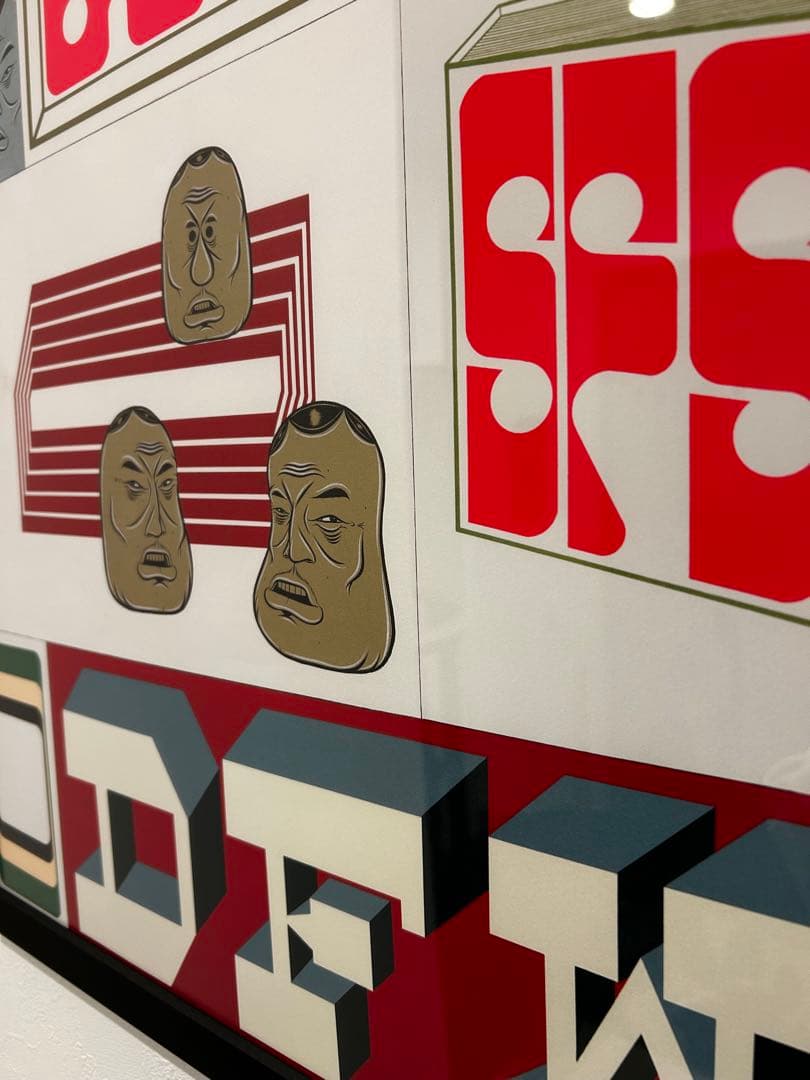 【新品・額装】BARRY MCGEE サイン入り シルクスクリーンポスター