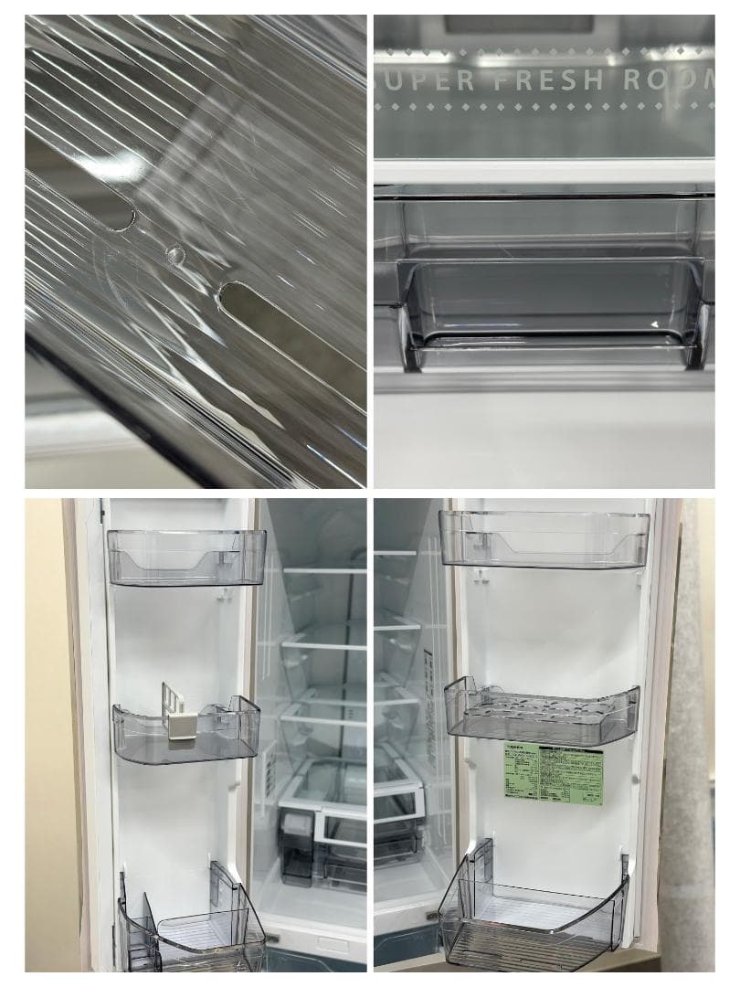 Senrei　美品 東芝 6ドア冷蔵庫 509L GR-W510FH-EC