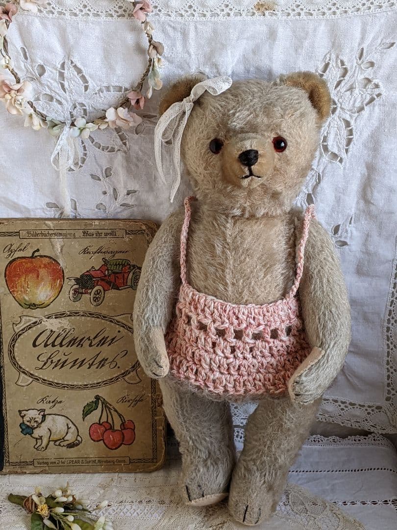 【j】アンティークベア　アンティークテディベア　ハーマン