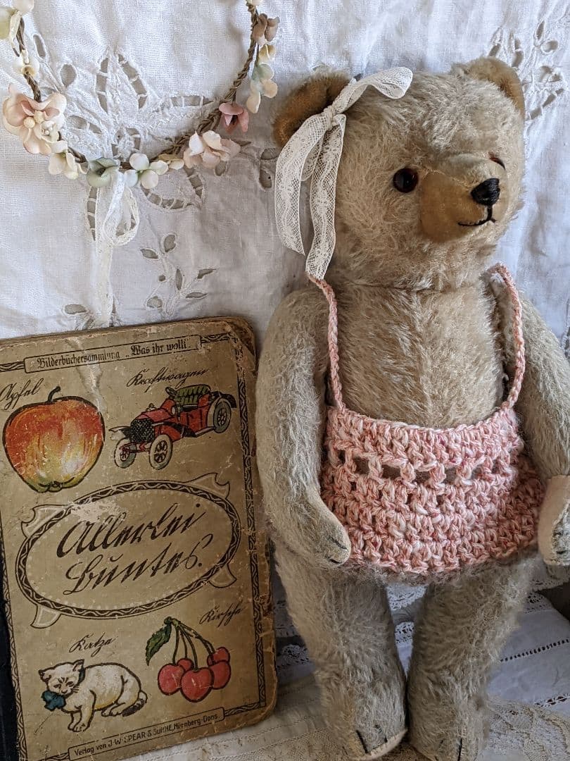 【j】アンティークベア　アンティークテディベア　ハーマン