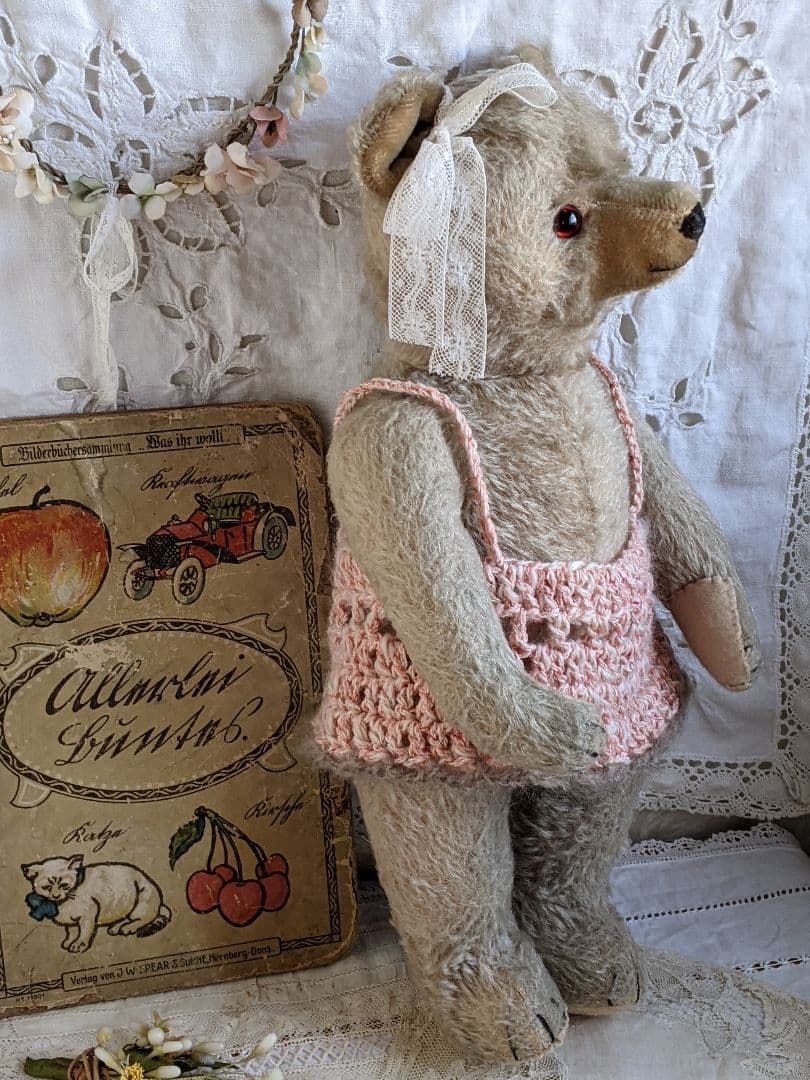 【j】アンティークベア　アンティークテディベア　ハーマン