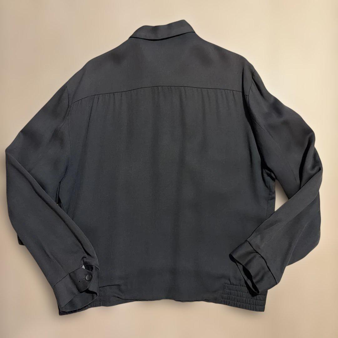 エ*ギ様 50s 60s レーヨンギャバジャケ 実寸L-XL程