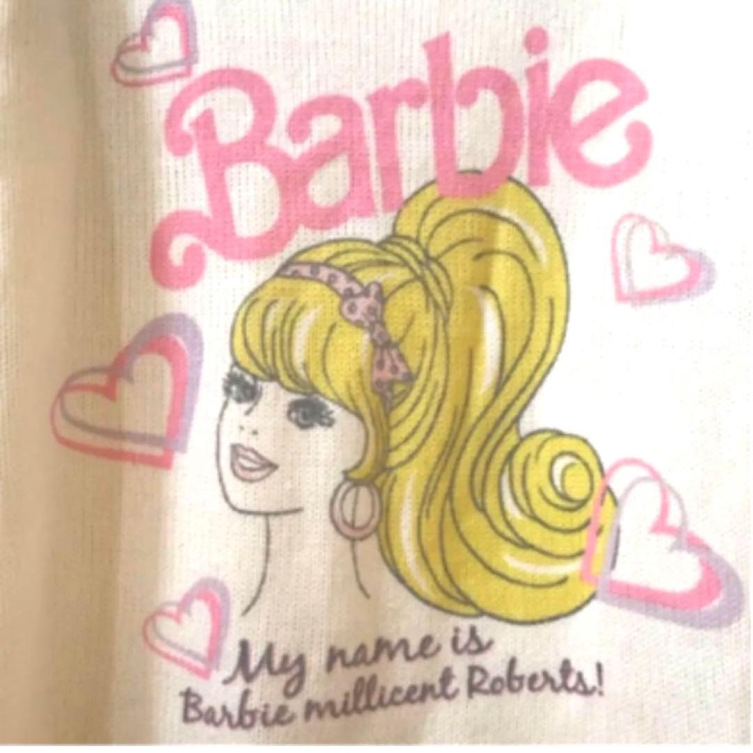 ★Barbie★バービー レア！ニット セーター ホワイト ピンク ハート
