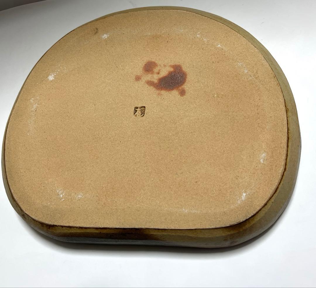 陶芸作家 益子焼 杉本浩太郎 作品 絵皿 白椿