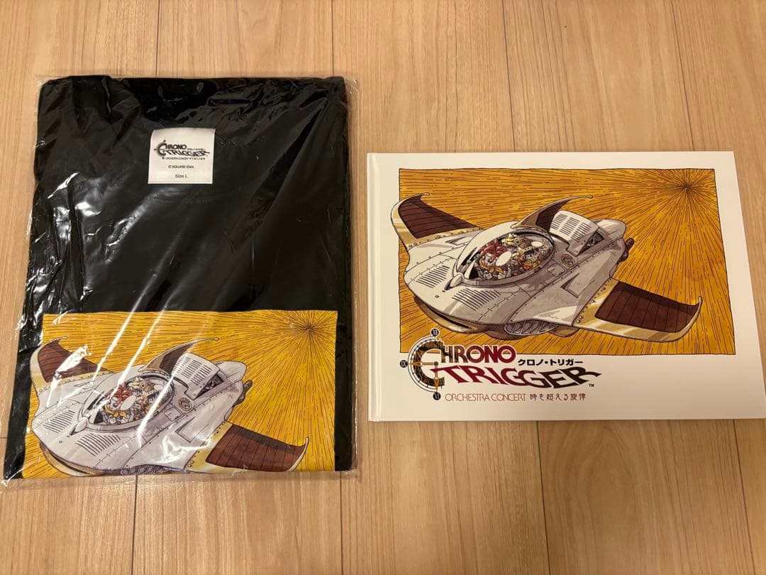 クロノトリガーTシャツ Lサイズ パンフレットセット