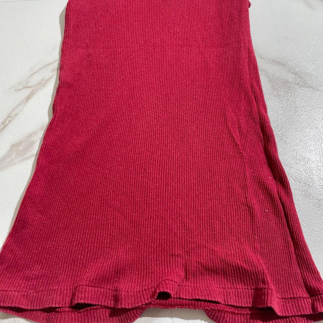 入手困難✨ クロムハーツ タンクトップ ノースリーブ 十字架 メンズ レッド