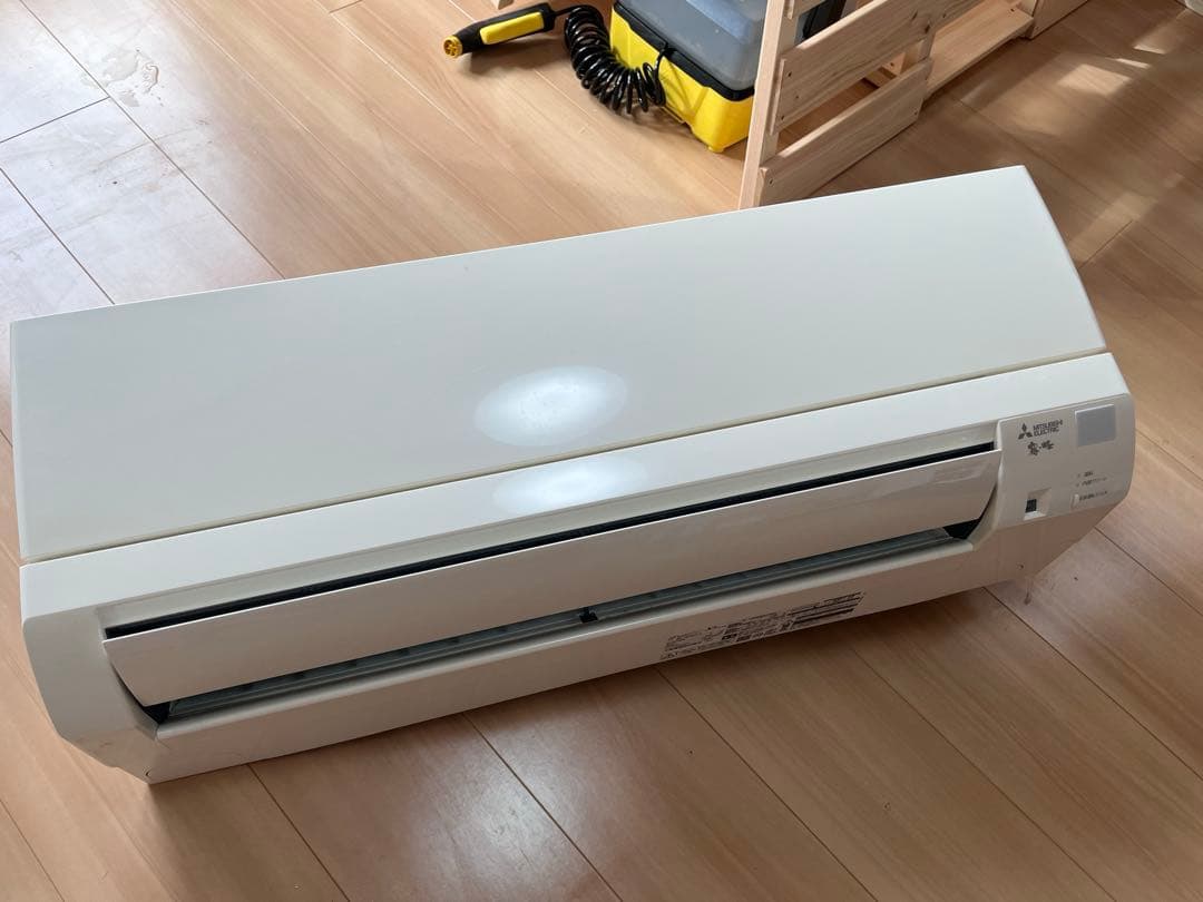 三菱 ルームエアコン MSZ-GE2220-W 6畳用 霧ヶ峰　室外機付き