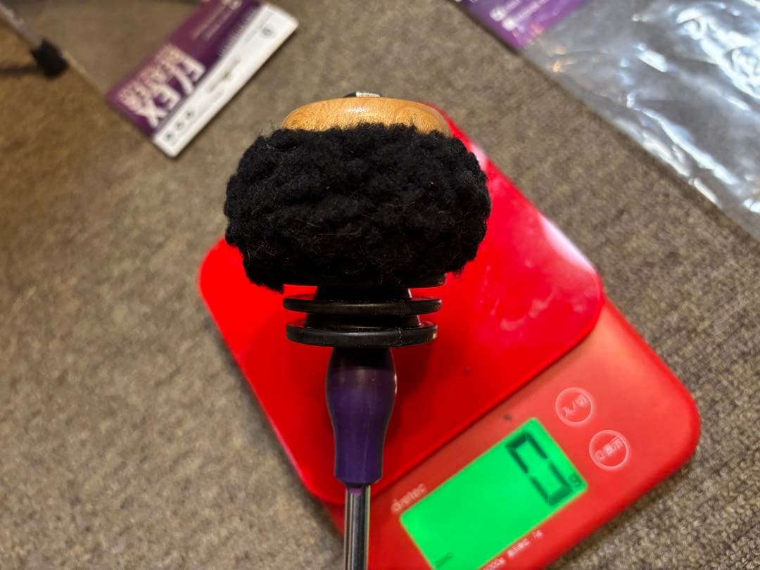 Fluffy Burger しなるビーター [ウッドもふ黒] 直輸入ラスト1本