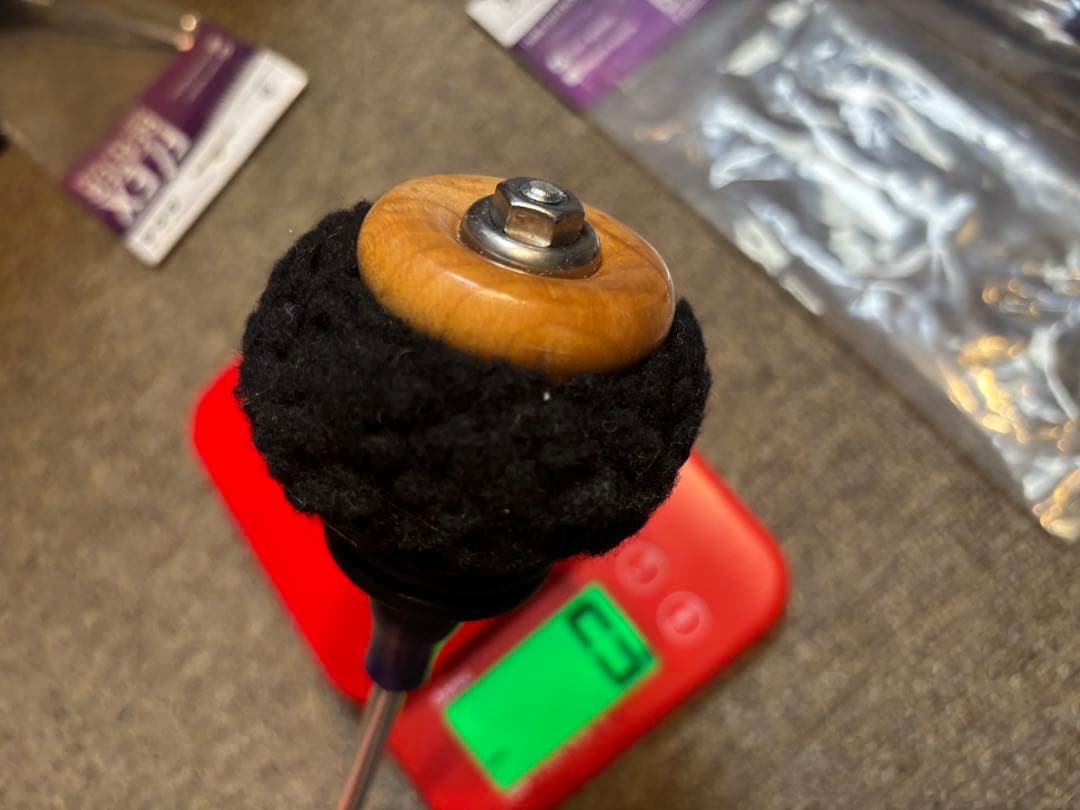 Fluffy Burger しなるビーター [ウッドもふ黒] 直輸入ラスト1本