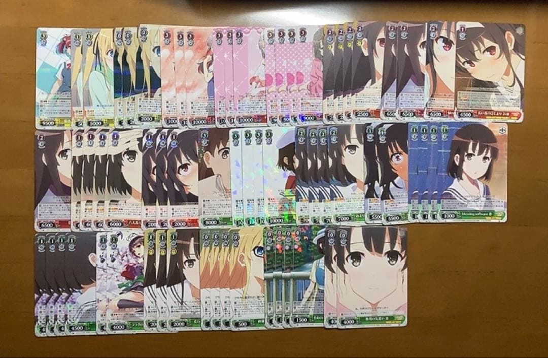 ヴァイスシュヴァルツ　冴えカノ　デッキ　デッキパーツ