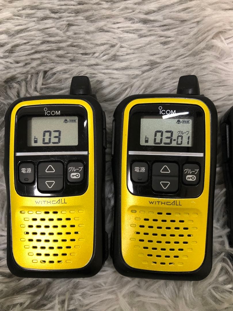 4台セット★ICOM WITHCALL IC-4110 特定小電力トランシーバー
