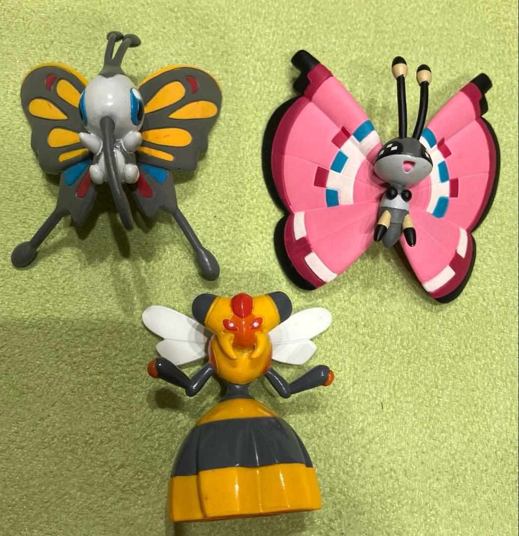 モンコレ　ポケモン　１４体（ビビヨン、アゲハント、サトシゲッコウガ、タブンネ）