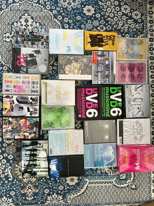 V6   ライブDVD、PVの盛り合わせ