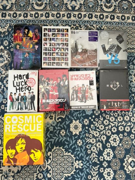 V6   ライブDVD、PVの盛り合わせ