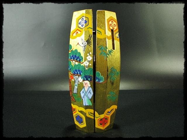 本金 車軸 京有職 島津 豊泉 京都島津 ぶりぶり 香合 茶道具 f245