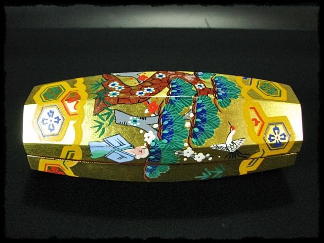 本金 車軸 京有職 島津 豊泉 京都島津 ぶりぶり 香合 茶道具 f245