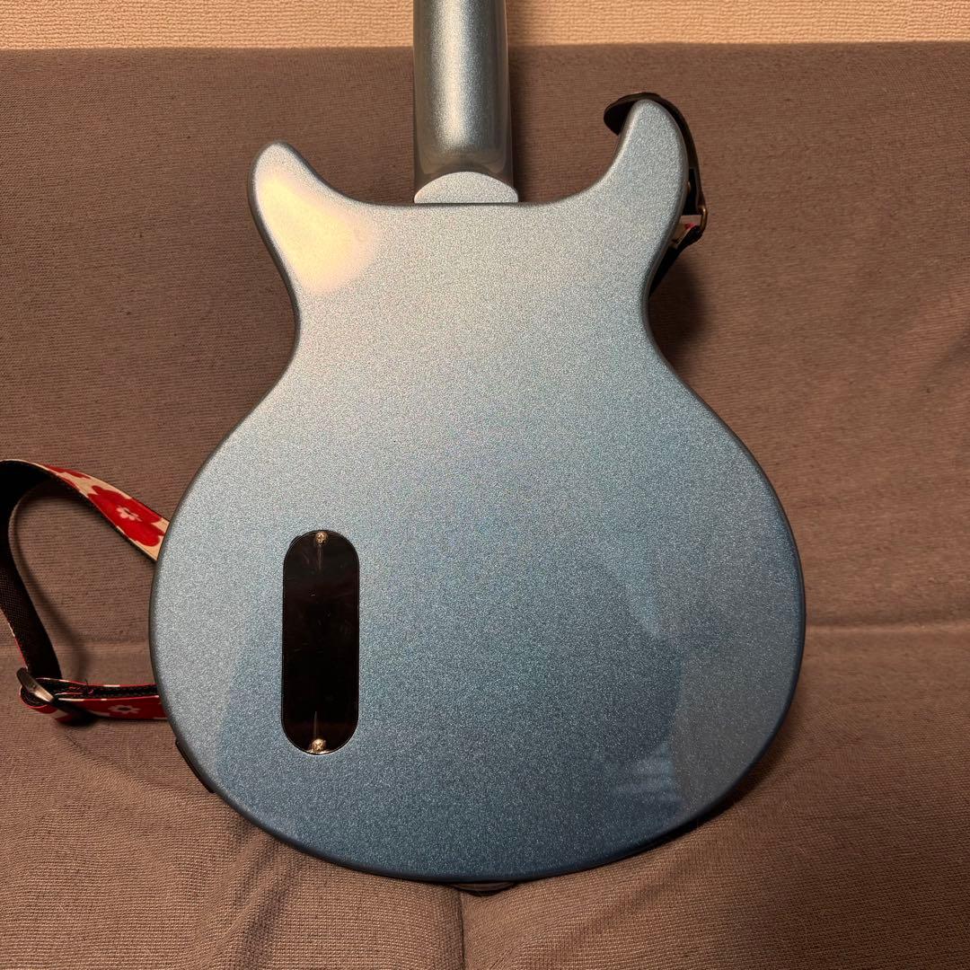 ギター Harley Benton DC-Junior Pelham Blue