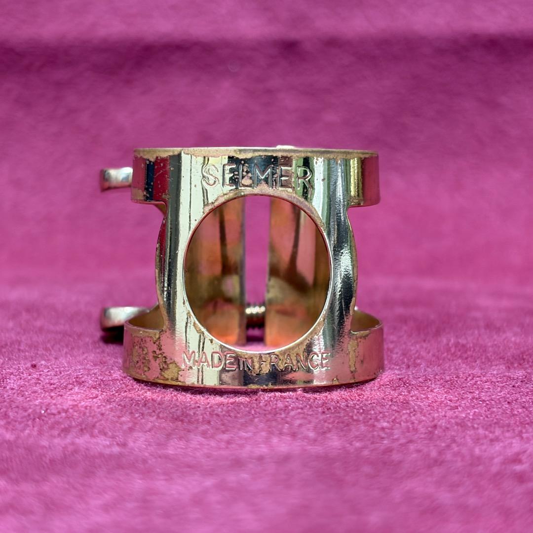 テナー ビンテージ SELMER リガチャー&キャップ