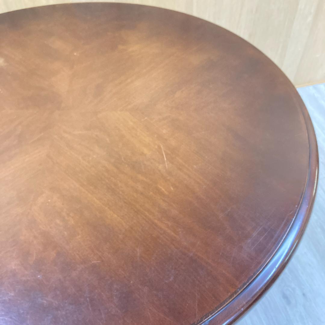 Mash様用【柏木工】ヴィンテージ ラウンドテーブル 無垢材　ダイニングテーブル