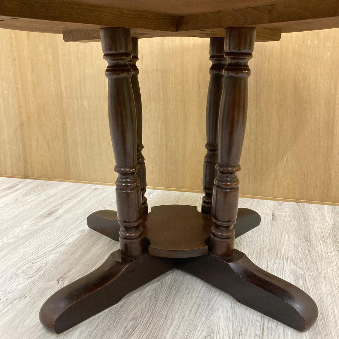 Mash様用【柏木工】ヴィンテージ ラウンドテーブル 無垢材　ダイニングテーブル