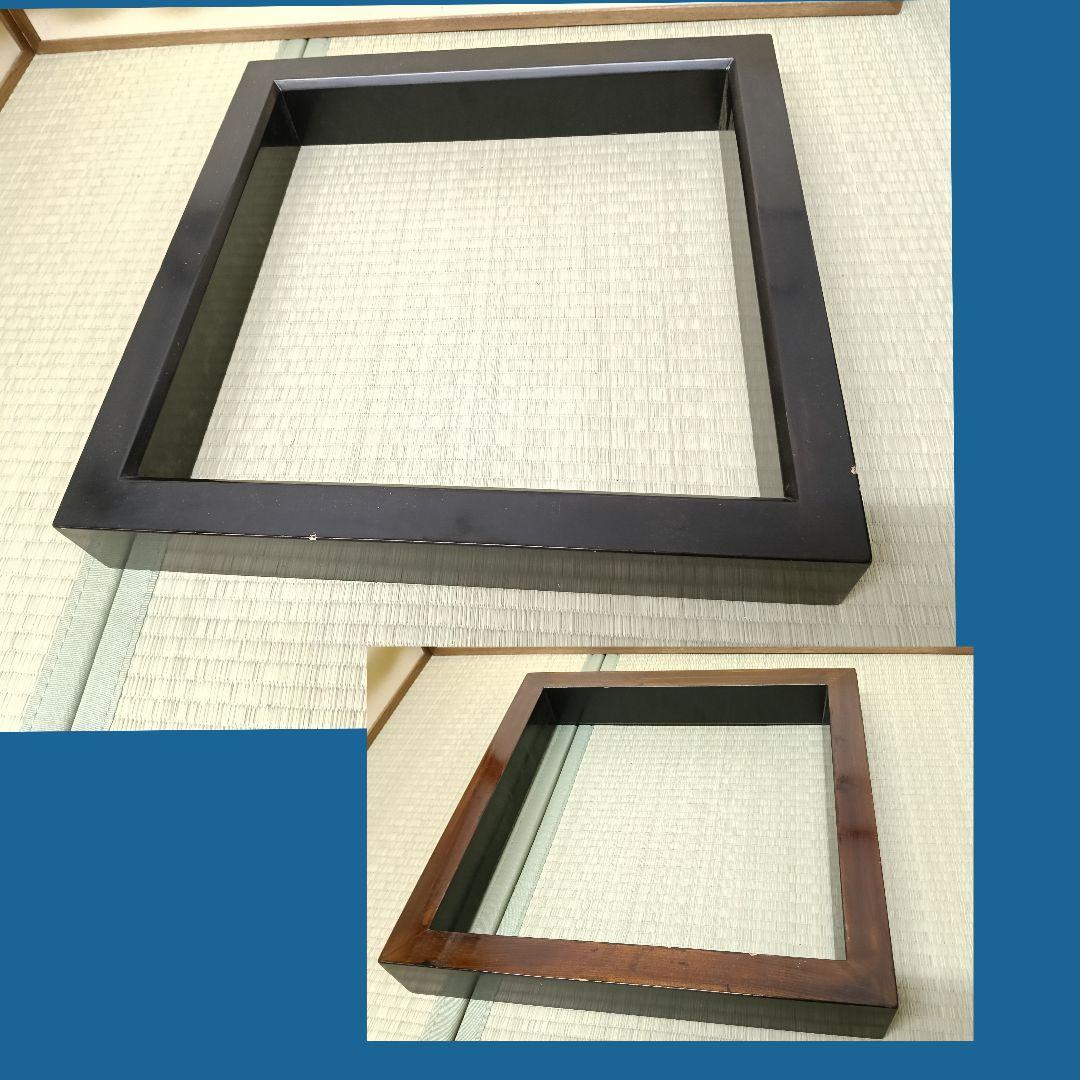 茶道具 銅製落とし 炉縁付 炉壇 高さ30cm外側40.2cm銅落としAK71