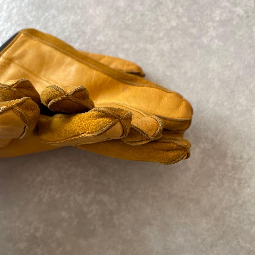 【希少】NEIGHBORHOOD レザー スエード グローブ Mサイズ 手袋