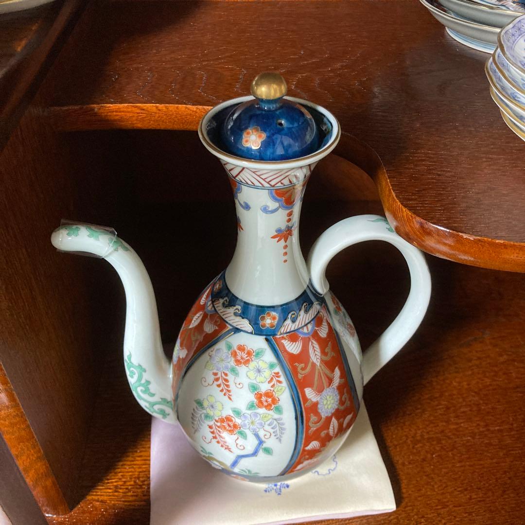 伊万里　陶磁器ポット