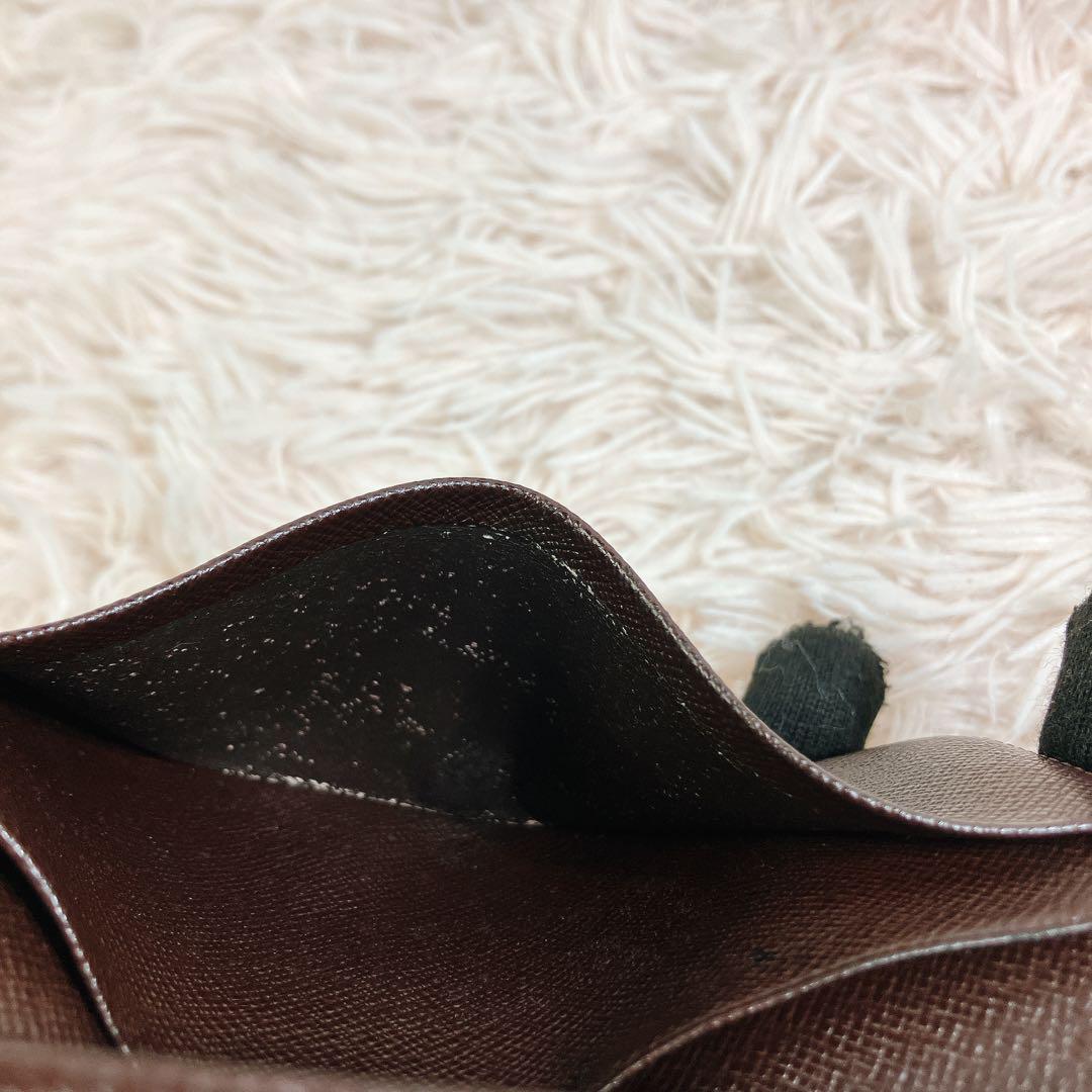 綺麗 ルイヴィトン ダミエ ポルトモネ ビエトレゾール L字 二つ折り 財布