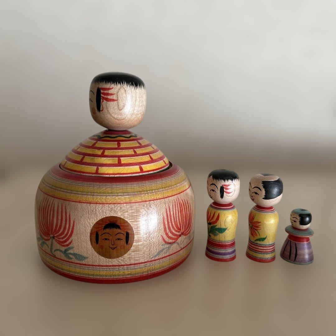 鈴木征一工人 こけし【肘折系】