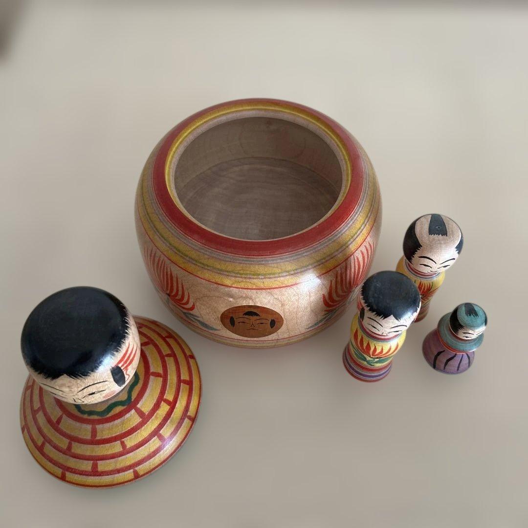 鈴木征一工人 こけし【肘折系】