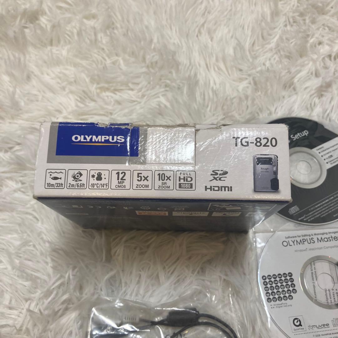 【防水】OLYMPUS オリンパス TOUGH TG-820 防水 レッド