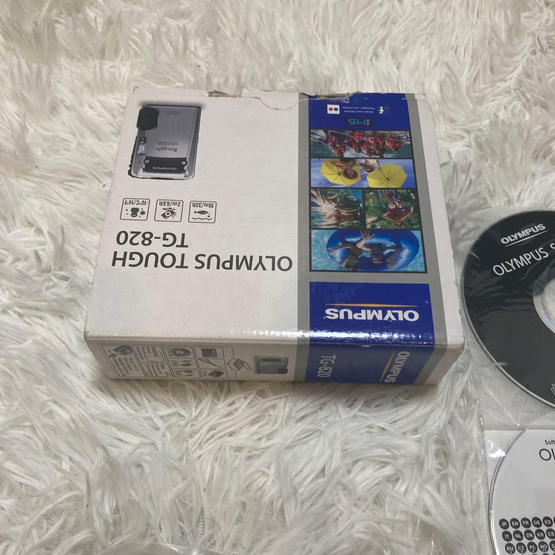 【防水】OLYMPUS オリンパス TOUGH TG-820 防水 レッド