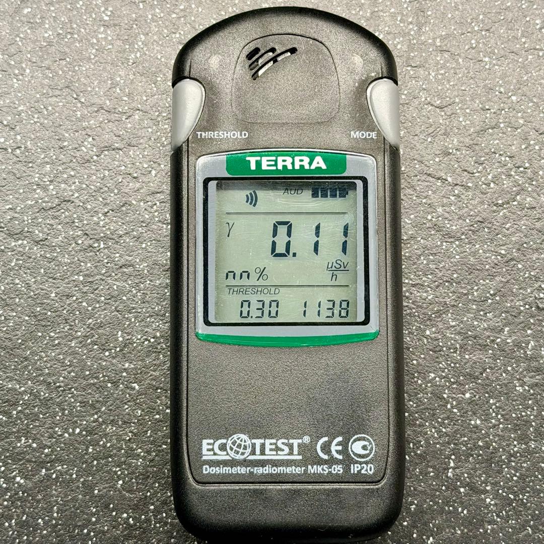 ガイガーカウンター ECOTEST TERRA MKS-05 Bluetooth